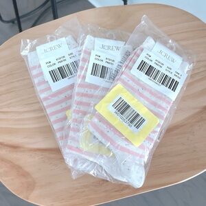 New 3 Pairs of J. Crew Trouser Socks for Women O/S